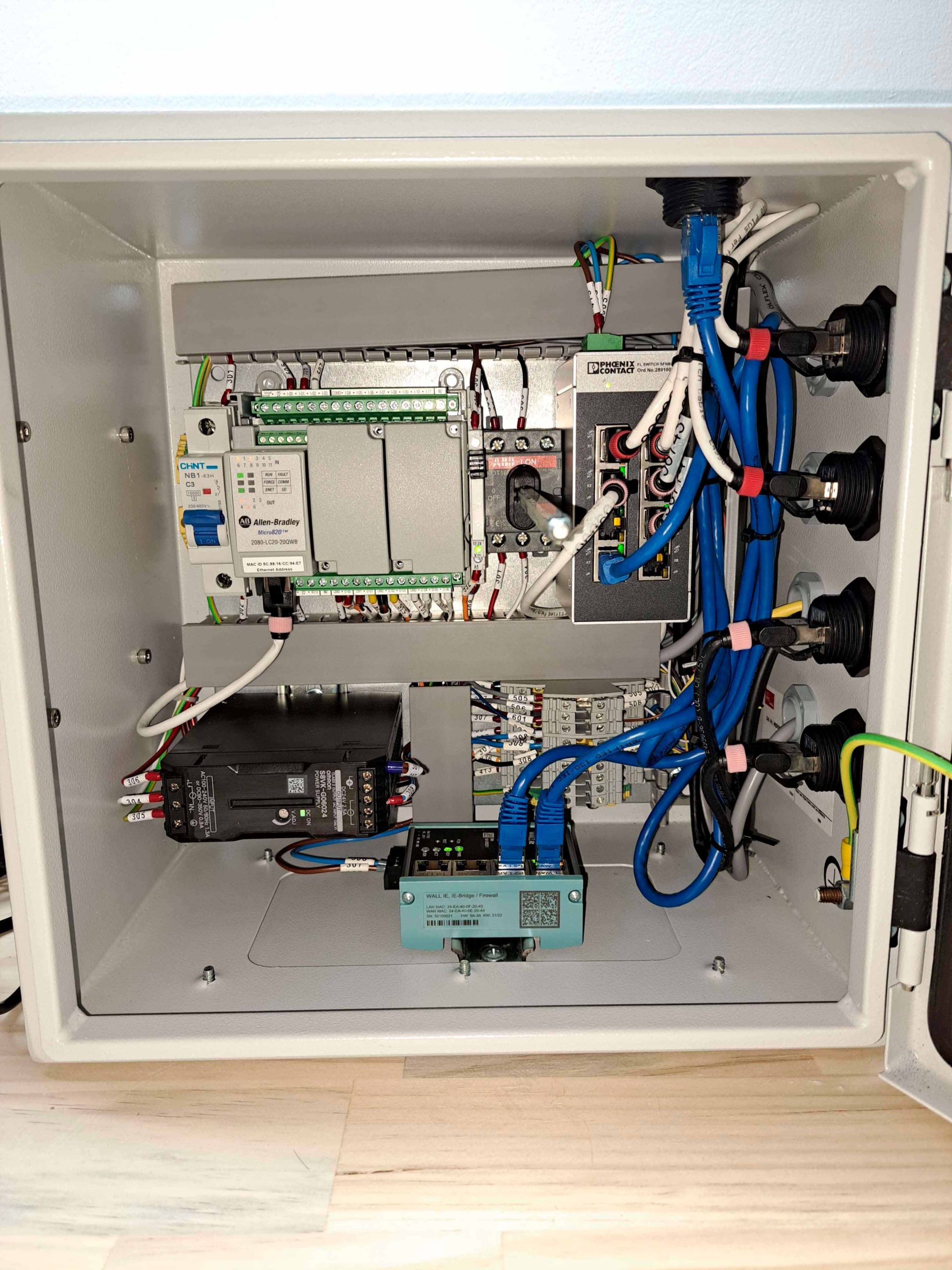 Refurbish of electrical control